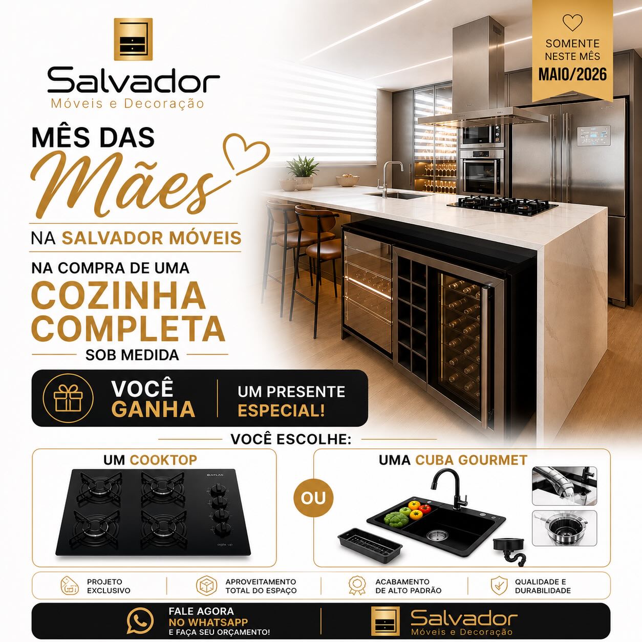 💐 MÊS DAS MÃES NA SALVADOR MÓVEIS
Chegou a oportunidade perfeita para transfor